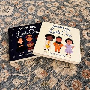 NWT 2 Think/Dream Big Little One books by Vashti Harrison